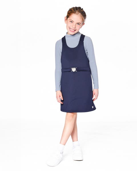 Super Soft Ribbed Mock Neck Top (Toddler & Little Kid)