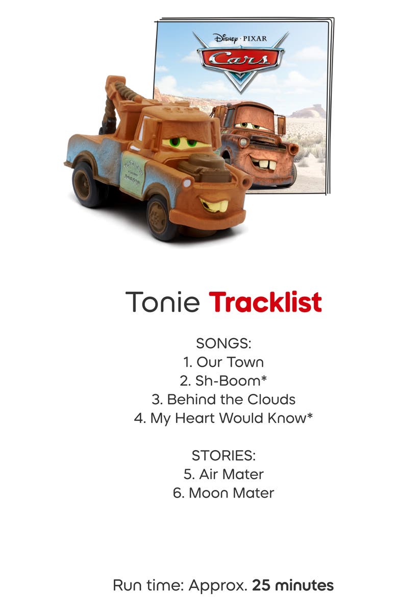 tonies Pixar<sup>®</sup> Cars & Toy Story 4-Pack Tonie Audio Character Bundle, Alternate, color, Multicolor
