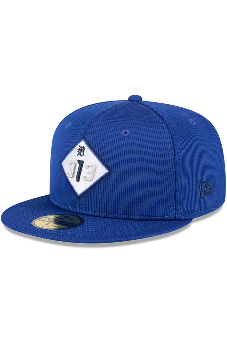 Men's New Era Blue Detroit Tigers City Connect Batting Practice 59FIFTY Fitted Hat, Main, color, Blue