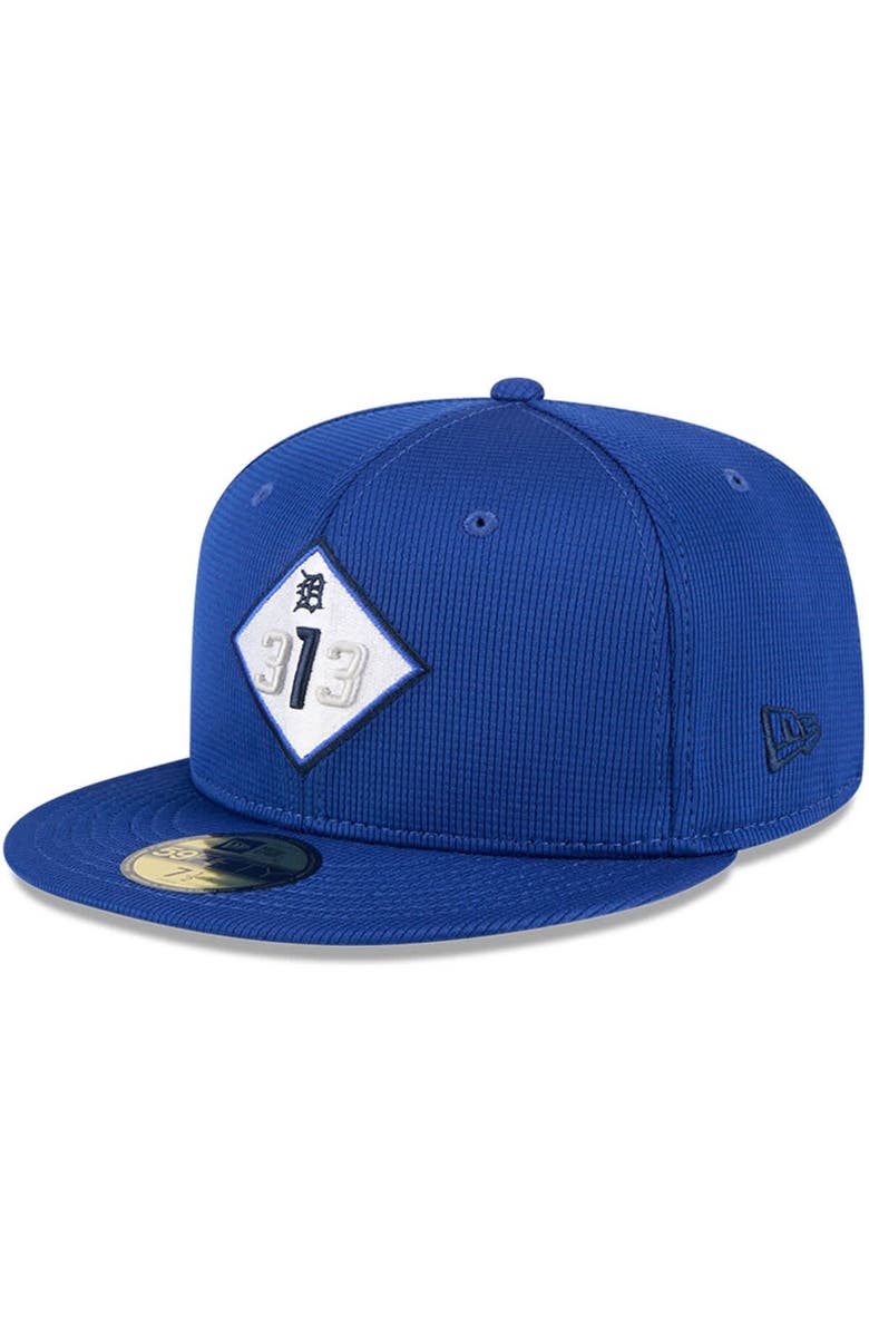 New Era Men's New Era Blue Detroit Tigers City Connect Batting Practice 59FIFTY Fitted Hat, Main, color, Blue