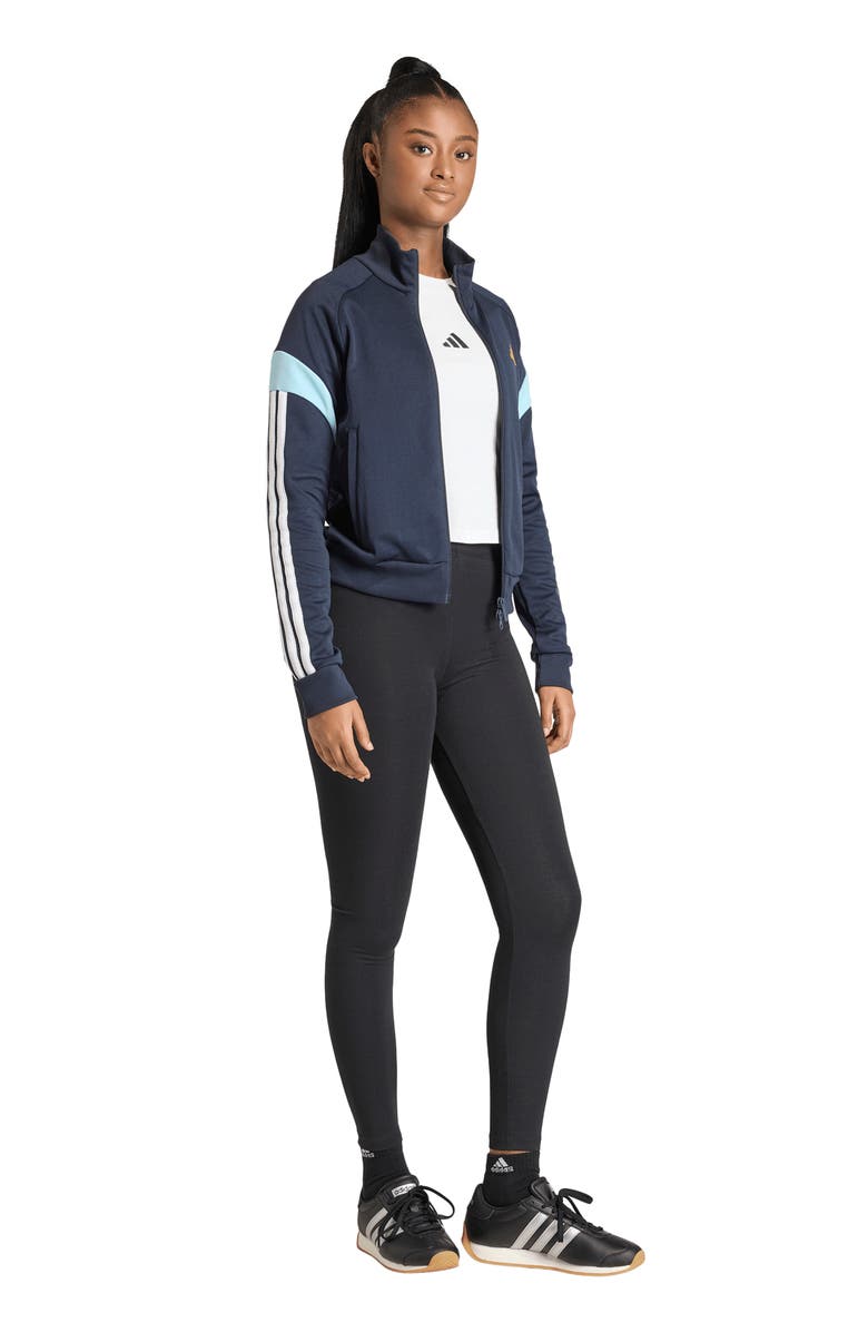 adidas Originals House of Tiro Nations Track Jacket, Alternate, color, Navy/ Icey Blue/ Beige