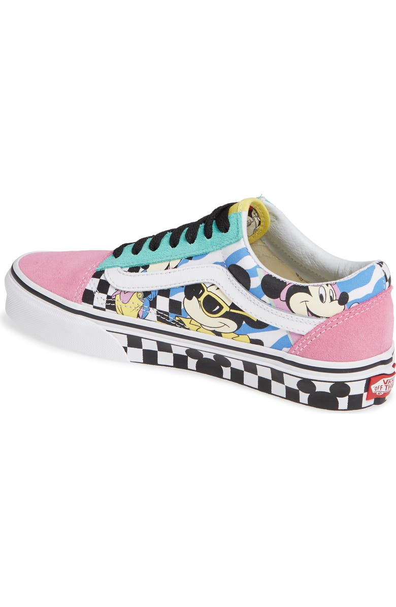 Vans x Disney Mickey Mouse UA Old Skool Low-Top Sneaker, Alternate, color,