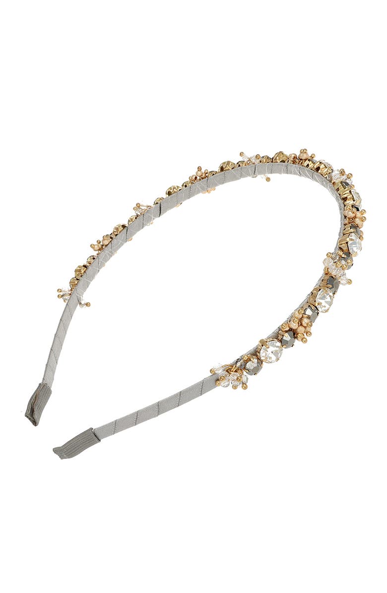 L. Erickson Abilgail Jeweled Headband, Main, color, 
