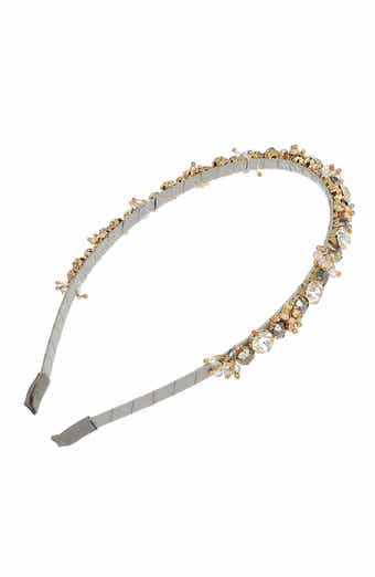 Alexandre de Paris Gathered Satin Headband | Nordstrom Alexandre de Paris Gathered Satin Headband | Nordstrom