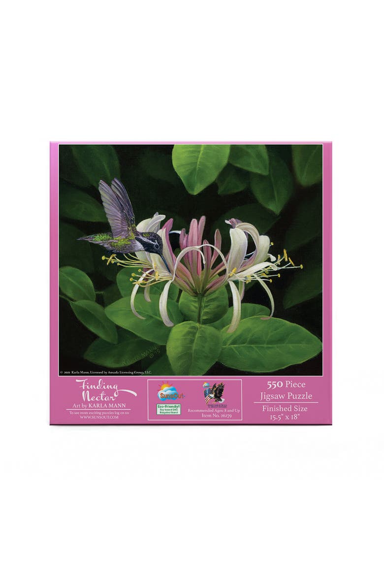 Finding Nectar 550 piece Jigsaw Puzzle for Adults, Alternate, color, Multicolor