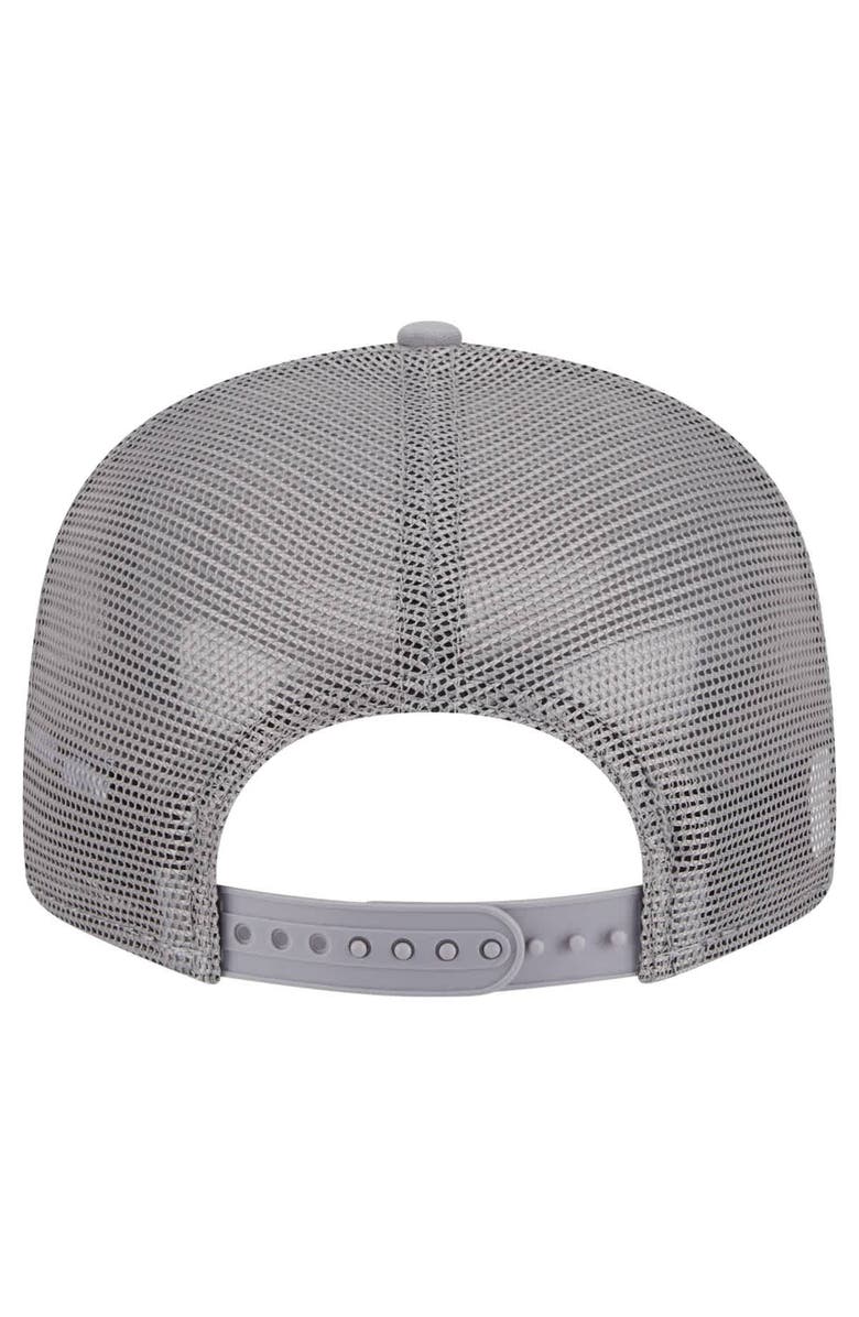 New Era Men's New Era Gray Alabama Crimson Tide Split Panel 9FIFTY Snapback Trucker Hat, Alternate, color, Gray