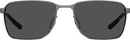 Under Armour 58mm Rectangular Sunglasses