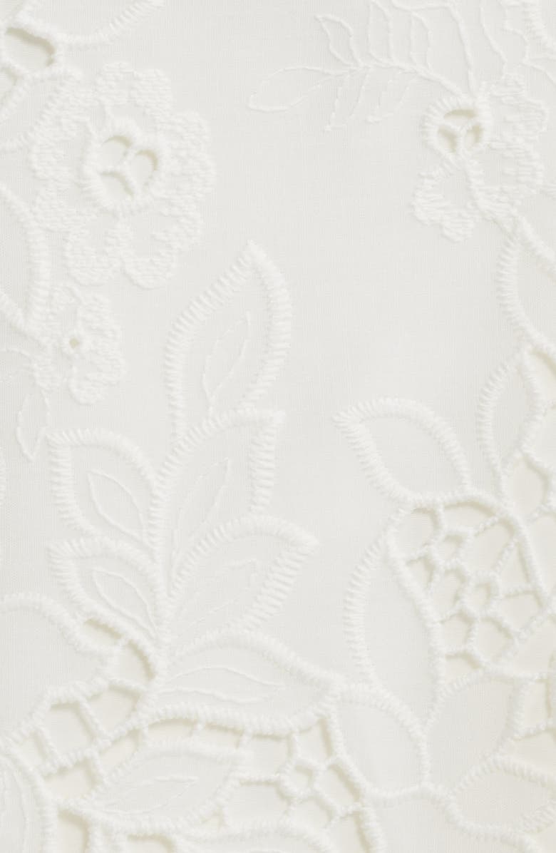 HOUSE OF CB Jemma Strapless Broderie Dress, Alternate, color, White