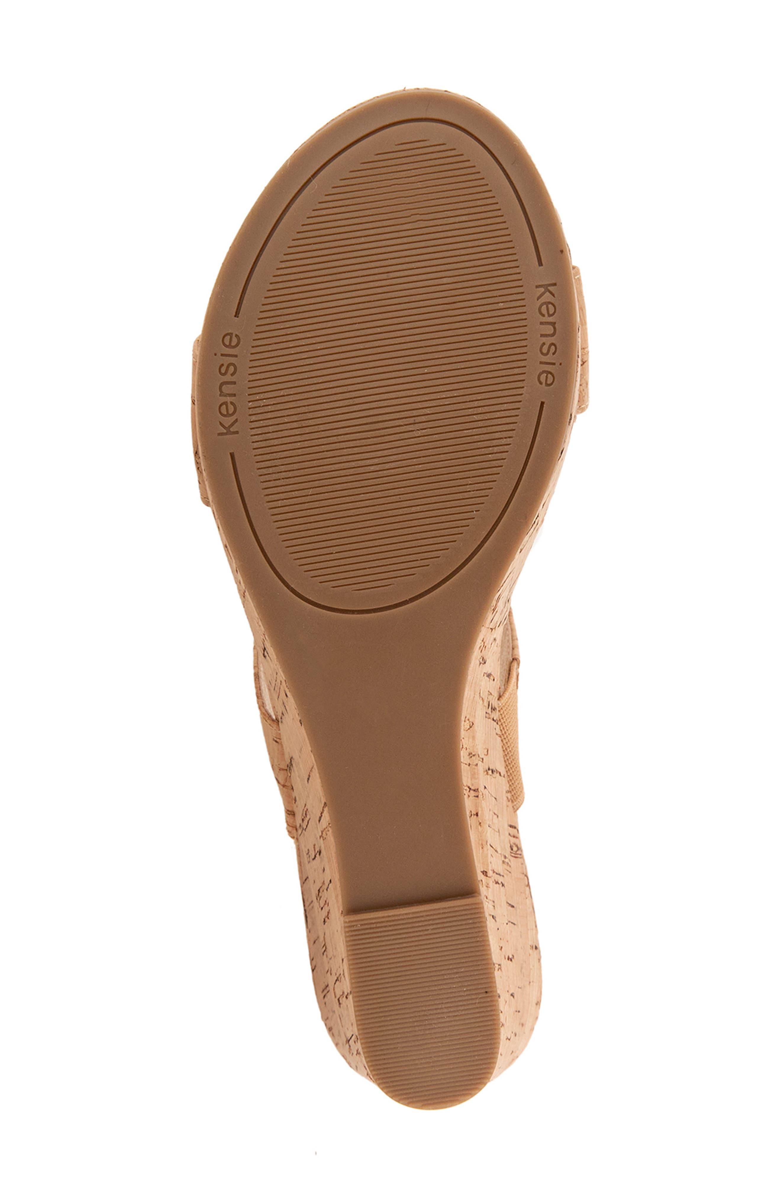 Kensie Jazzlyn Slide Sandal, Alternate, color, Cork
