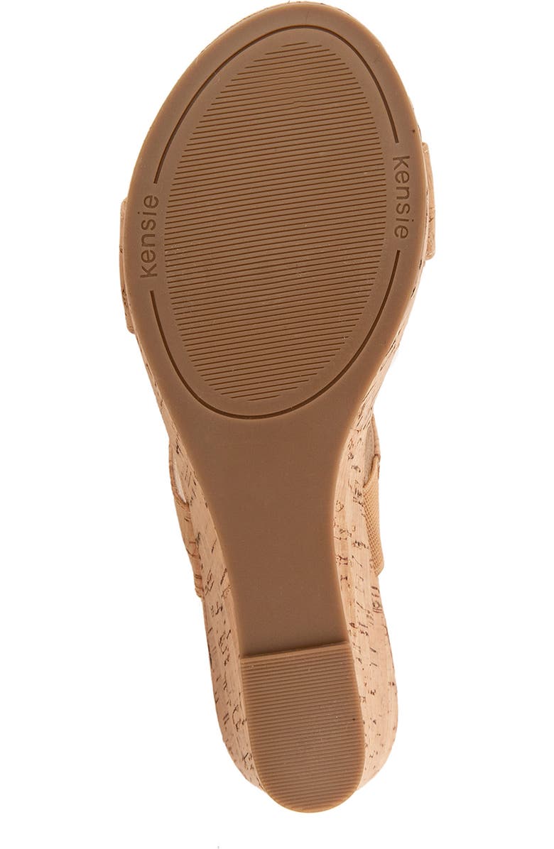 Kensie Jazzlyn Slide Sandal, Alternate, color, Cork