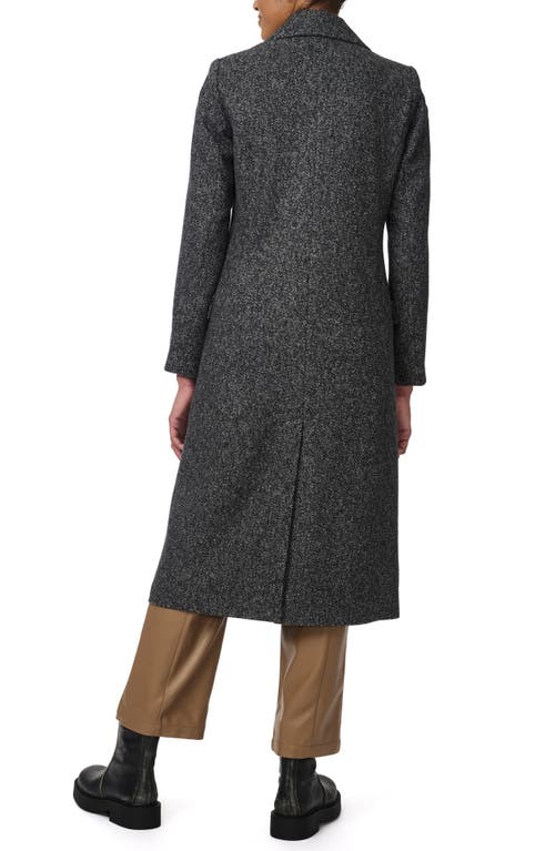 Bernardo Long Twill Coat In Gray
