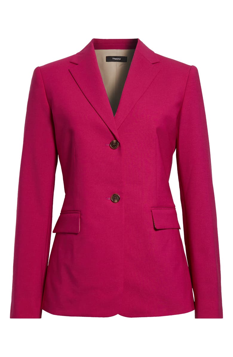 Theory Slim Fit Blazer, Alternate, color, Wildflower