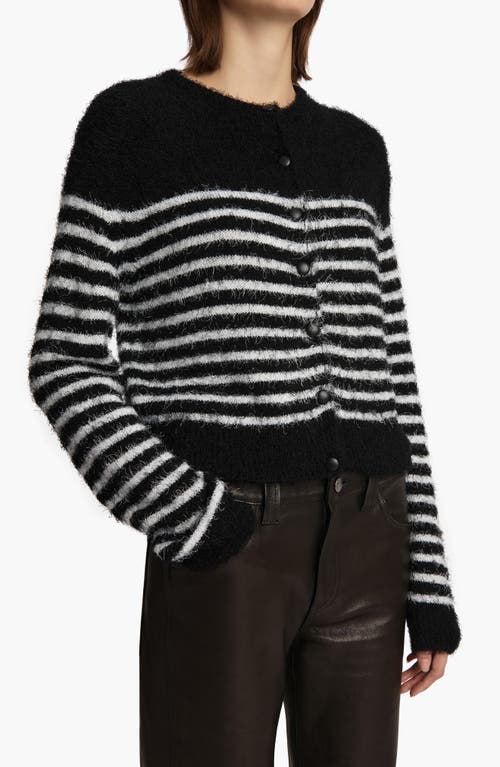 Khaite Jules Silk & Cashmere Eyelash Cardigan