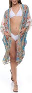 RANEES Floral Pocket Cover-Up Duster