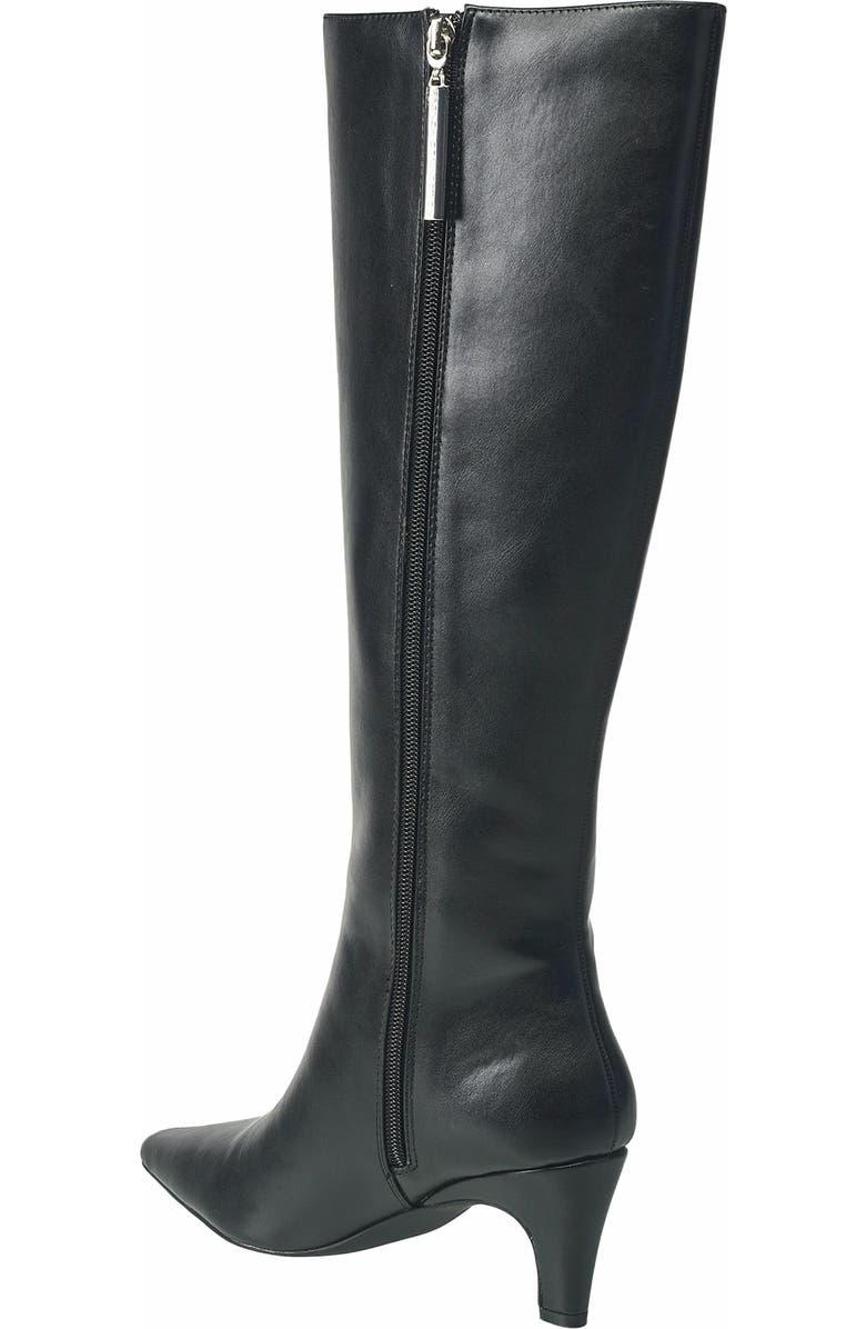 French Connection Womens Becky Kitten Heel Bootie, Alternate, color, Black