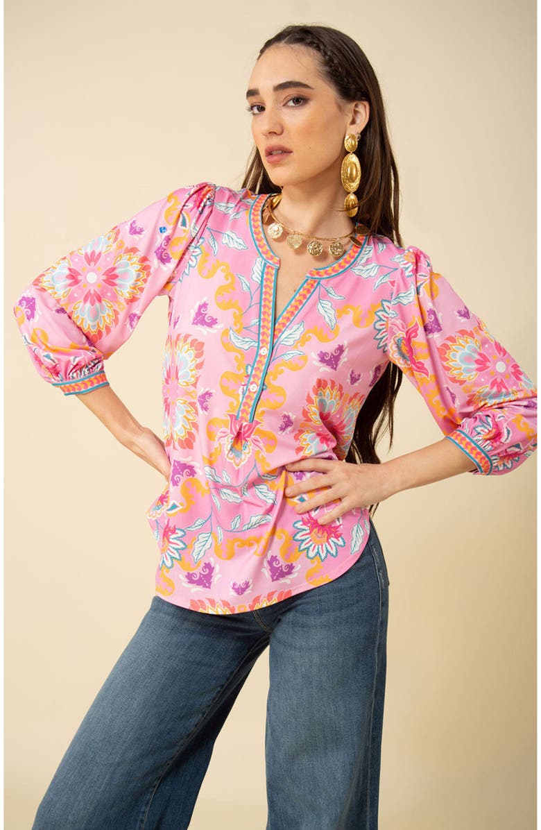 Hale Bob Savannah Jersey Top, Main, color,