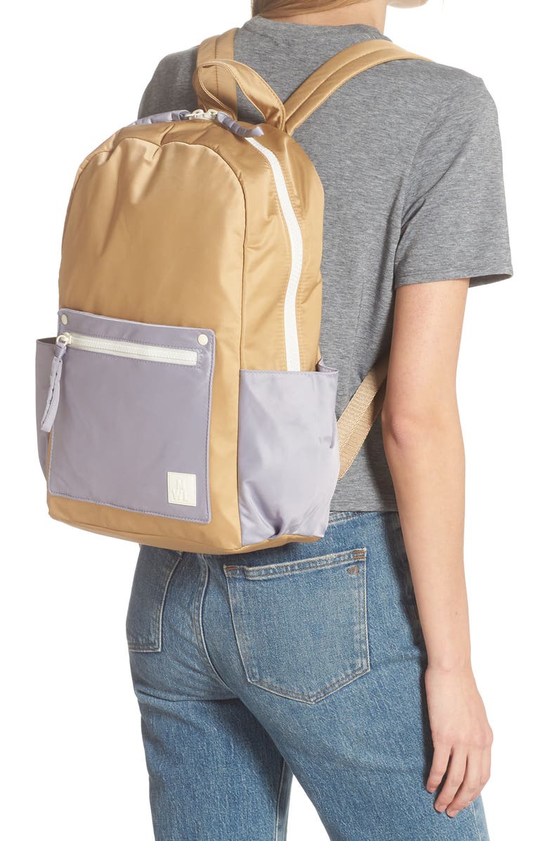Madewell The Resourced Colorblock Backpack, Alternate, color,