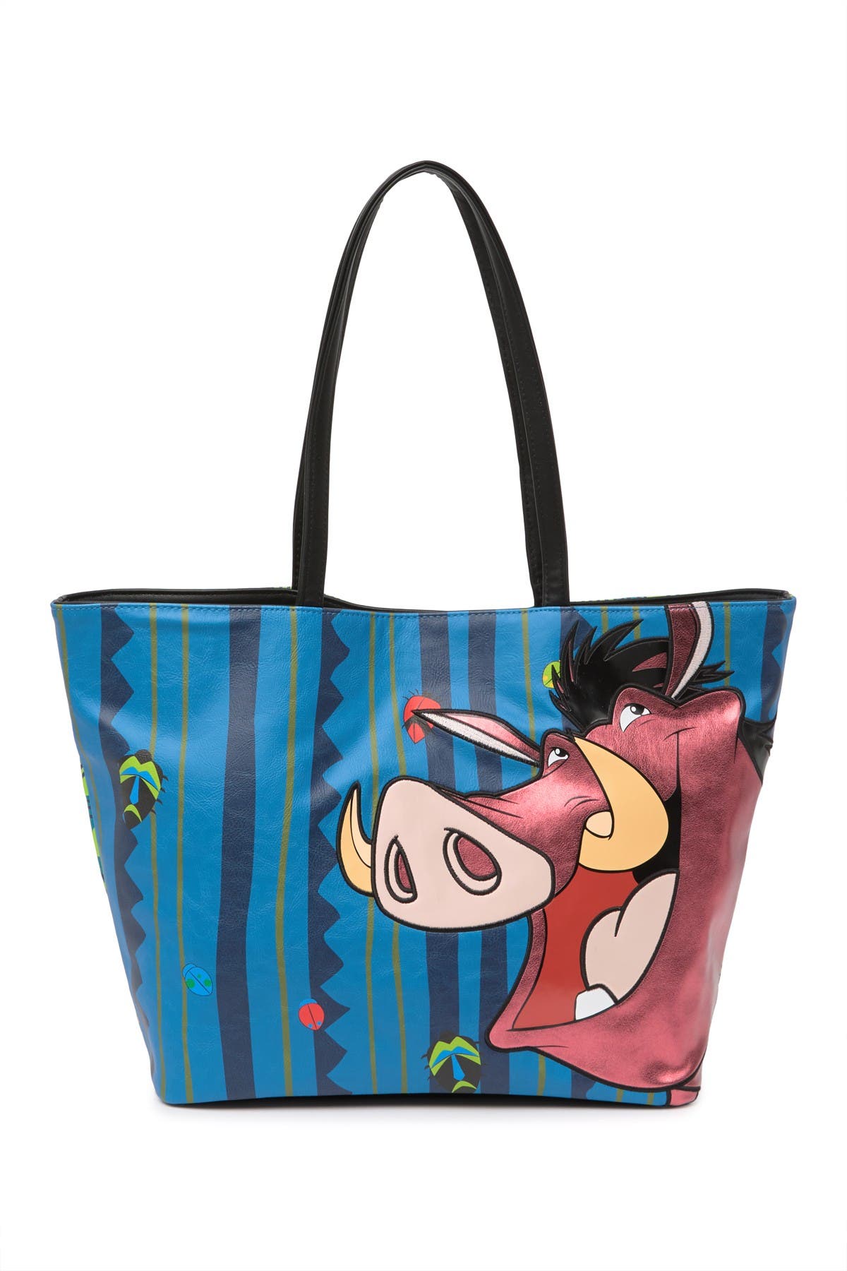 Danielle Nicole Timon & Pumbaa 2-in-1 Tote, Main, color, 