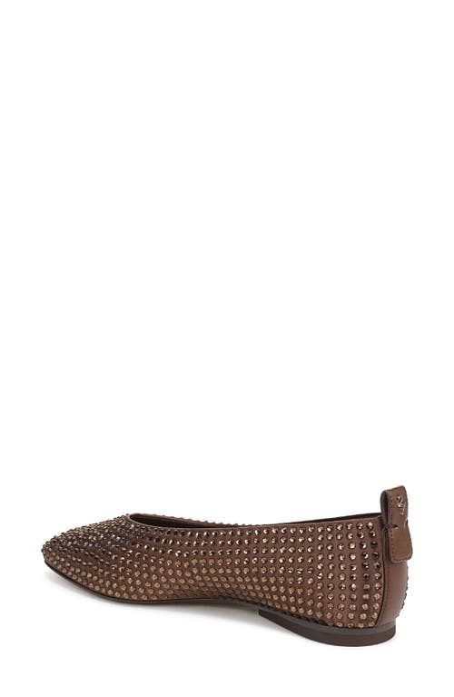 27 Edit Naturalizer Carla Sparkle Embellished Flat In Brown