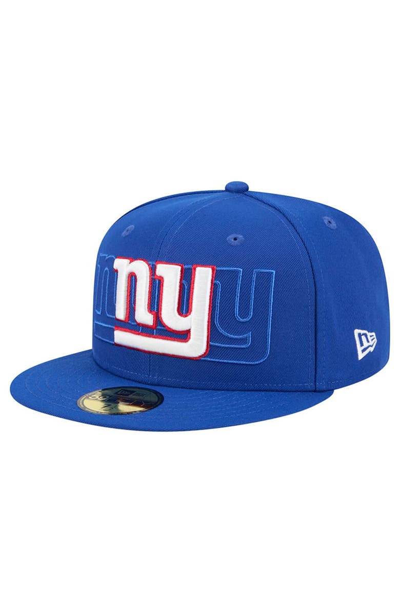 New Era Men's New Era Royal New York Giants Tri-Hit 59FIFTY Fitted Hat, Main, color, Royal