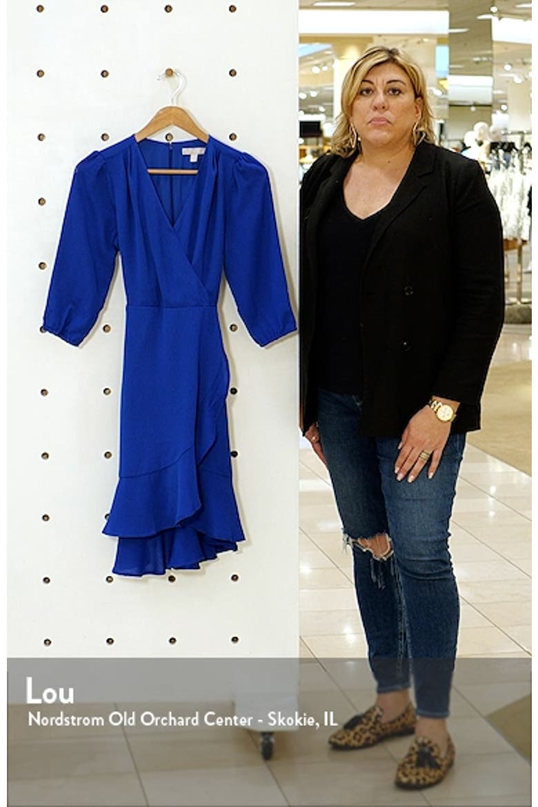 Twirl Faux Wrap Dress video