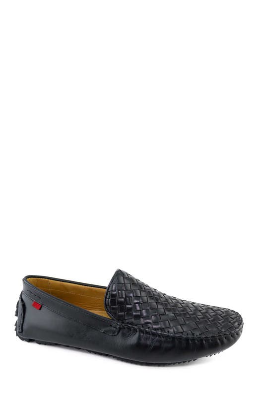 Marc Joseph New York Spring St Leather Venetian Weave Driver Loafer, Main, color, 