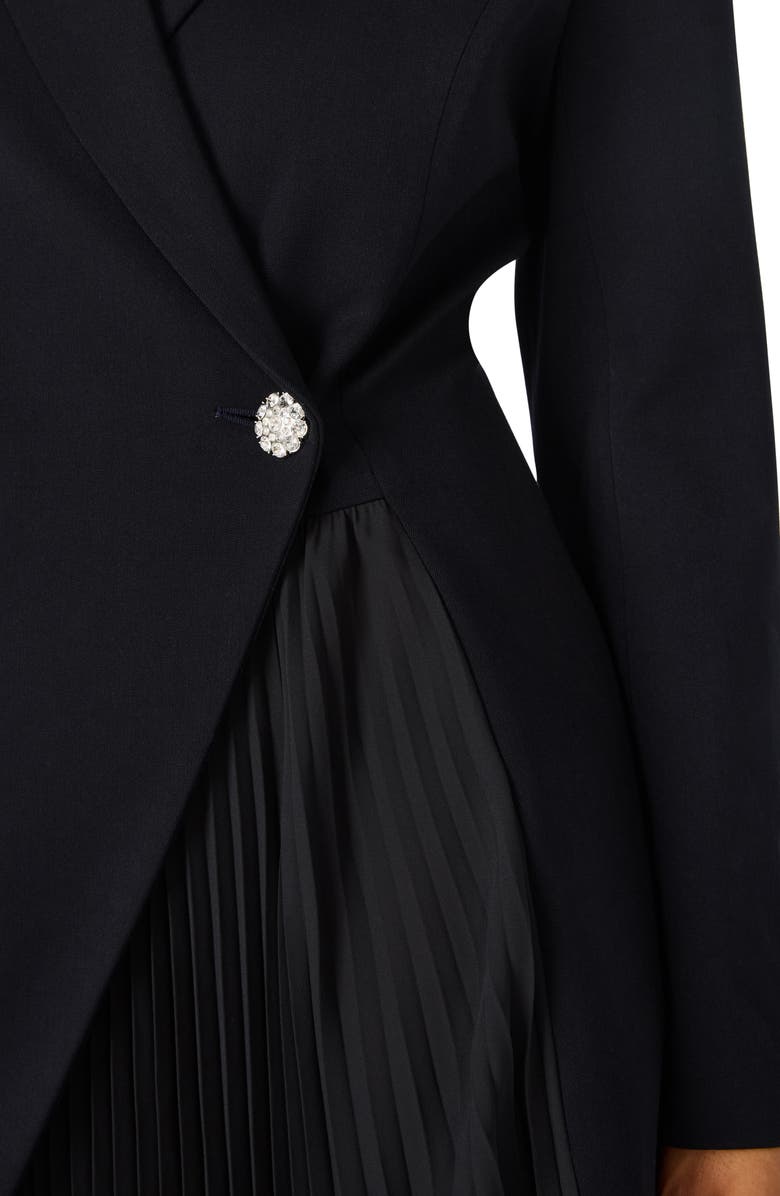 Steve Madden Nadene Blazer Minidress, Alternate, color, Black