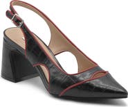 Charles David Anstead Slingback Pointed Toe Pump