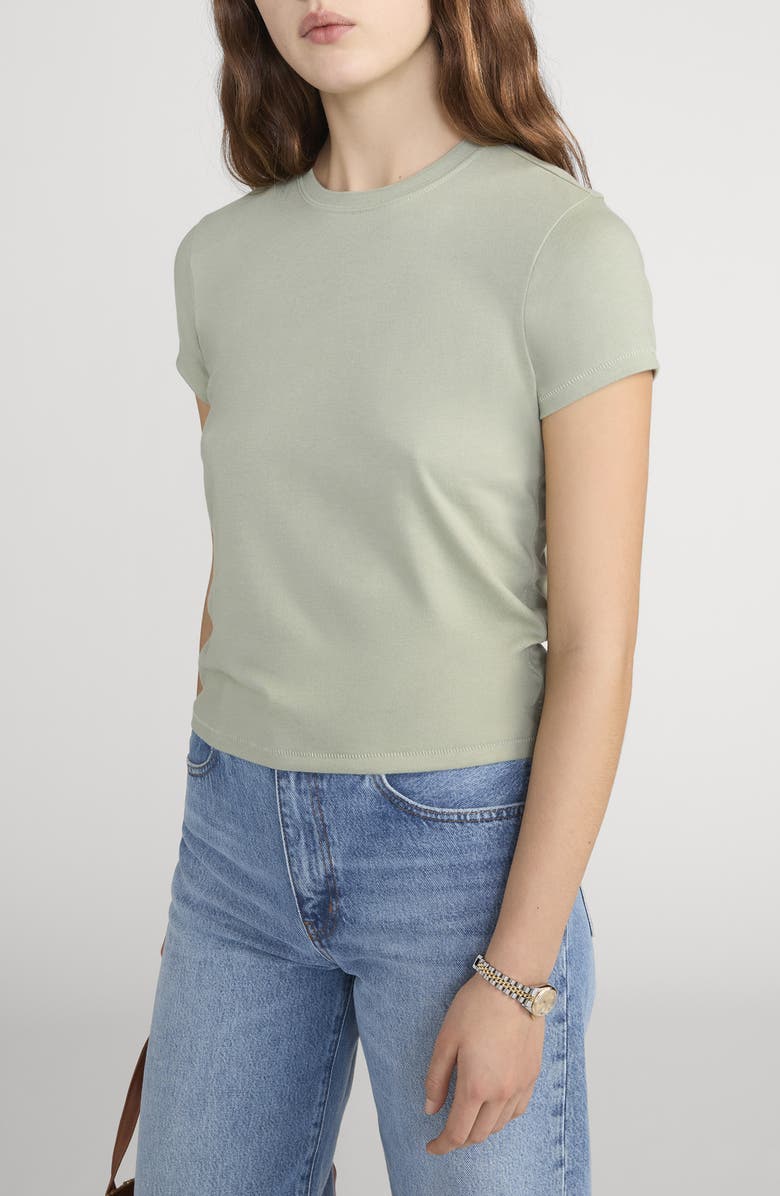 FRAME The Vintage Baby T-Shirt, Alternate, color, Sage