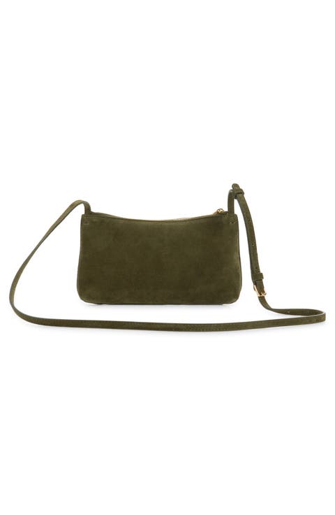 Mini Gaia Leather Crossbody Bag