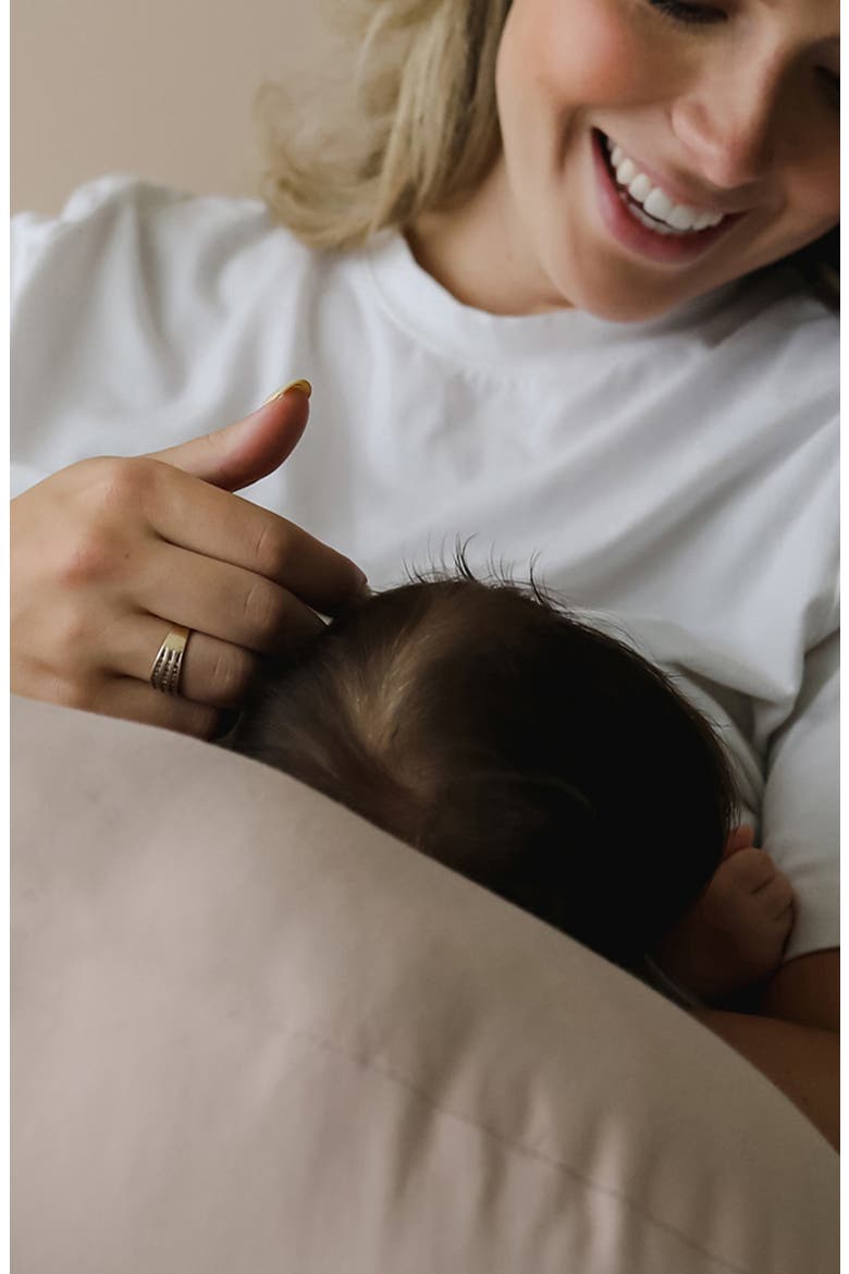Feeding & Support Pillow, Alternate, color, PETAL