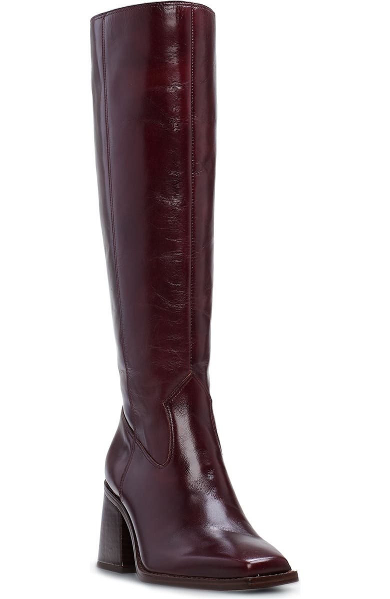 Vince Camuto Sangeti Knee High Boot, Main, color, Dark Mahogany