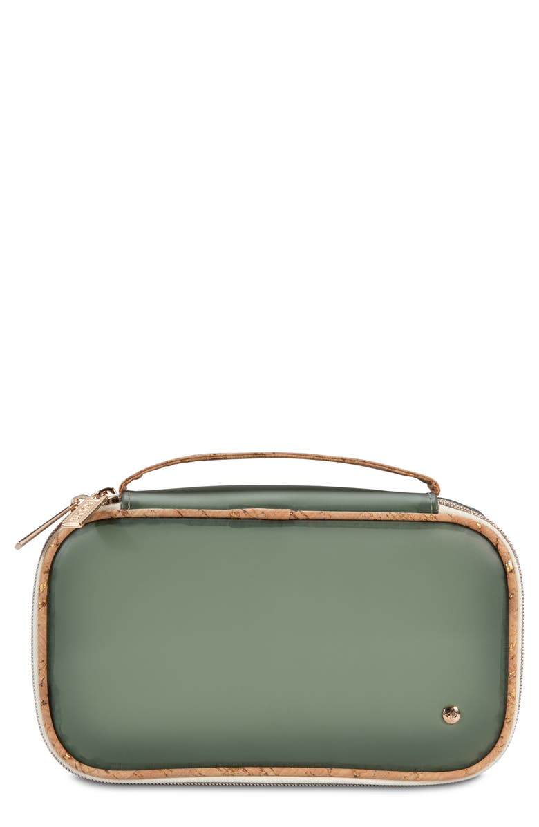 Stephanie Johnson Miami Thyme Claire Medium Makeup Case, Main, color, Thyme