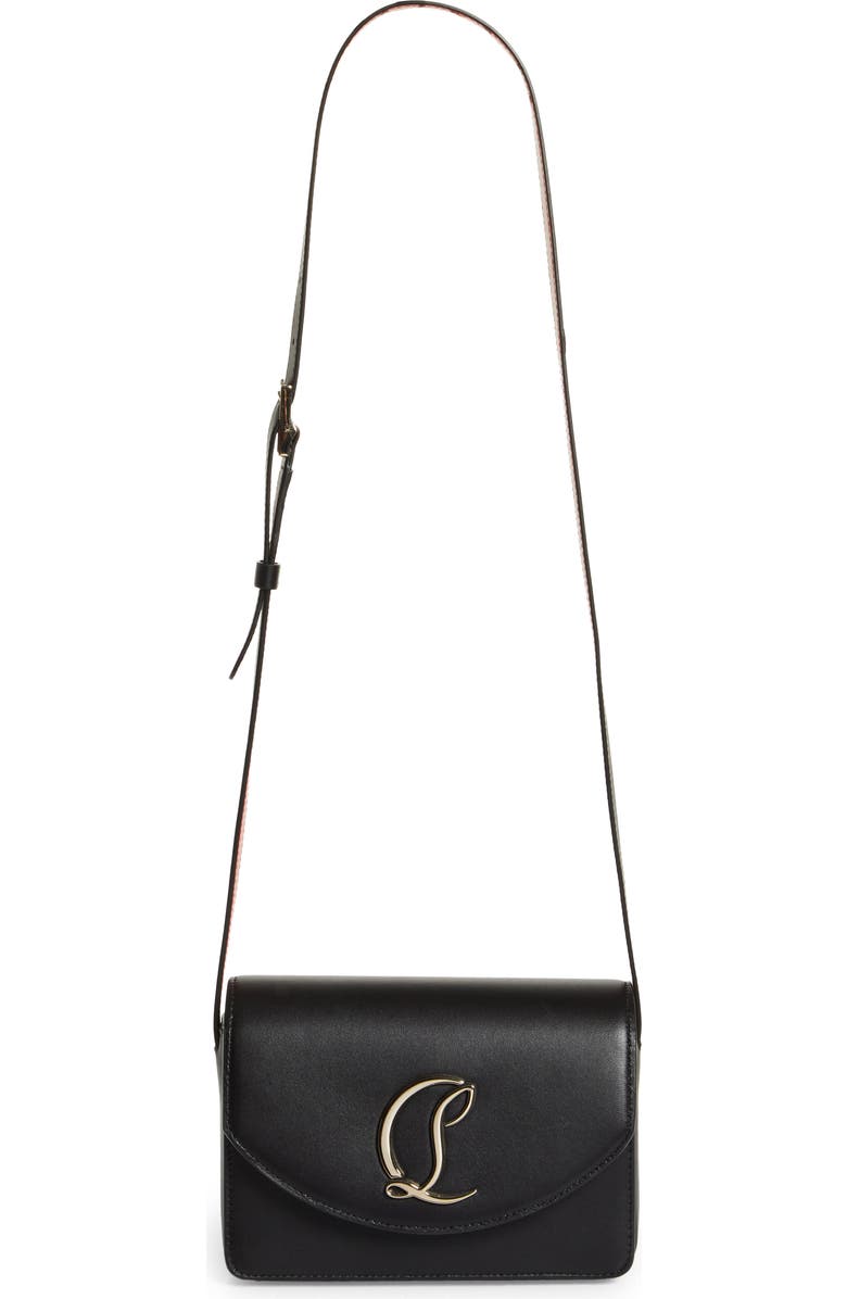 Christian Louboutin Small Loubi54 Leather Crossbody Bag, Alternate, color,