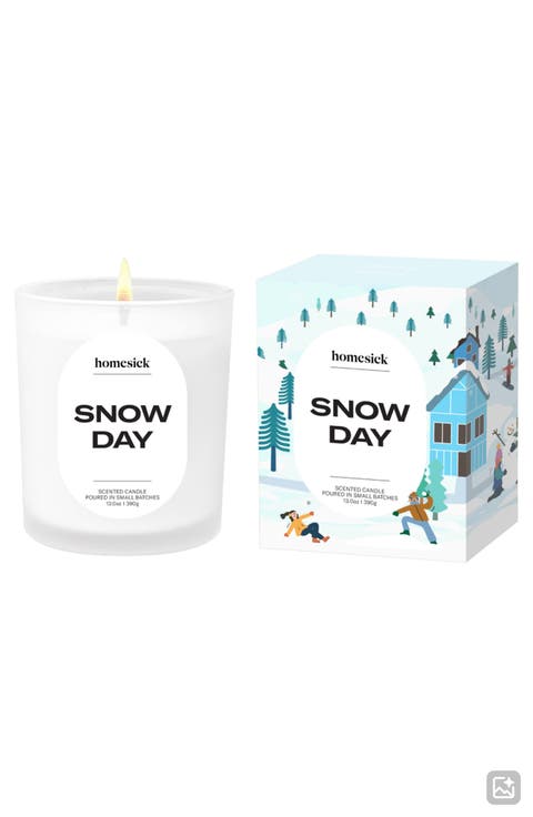 Snow Day Candle