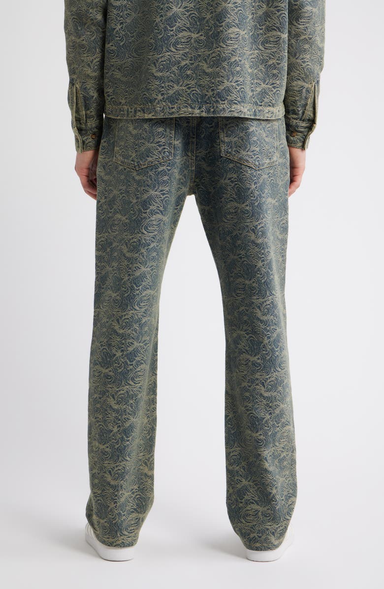 RIZORT Maze Cotton Blend Straight Pants, Alternate, color, Indigo