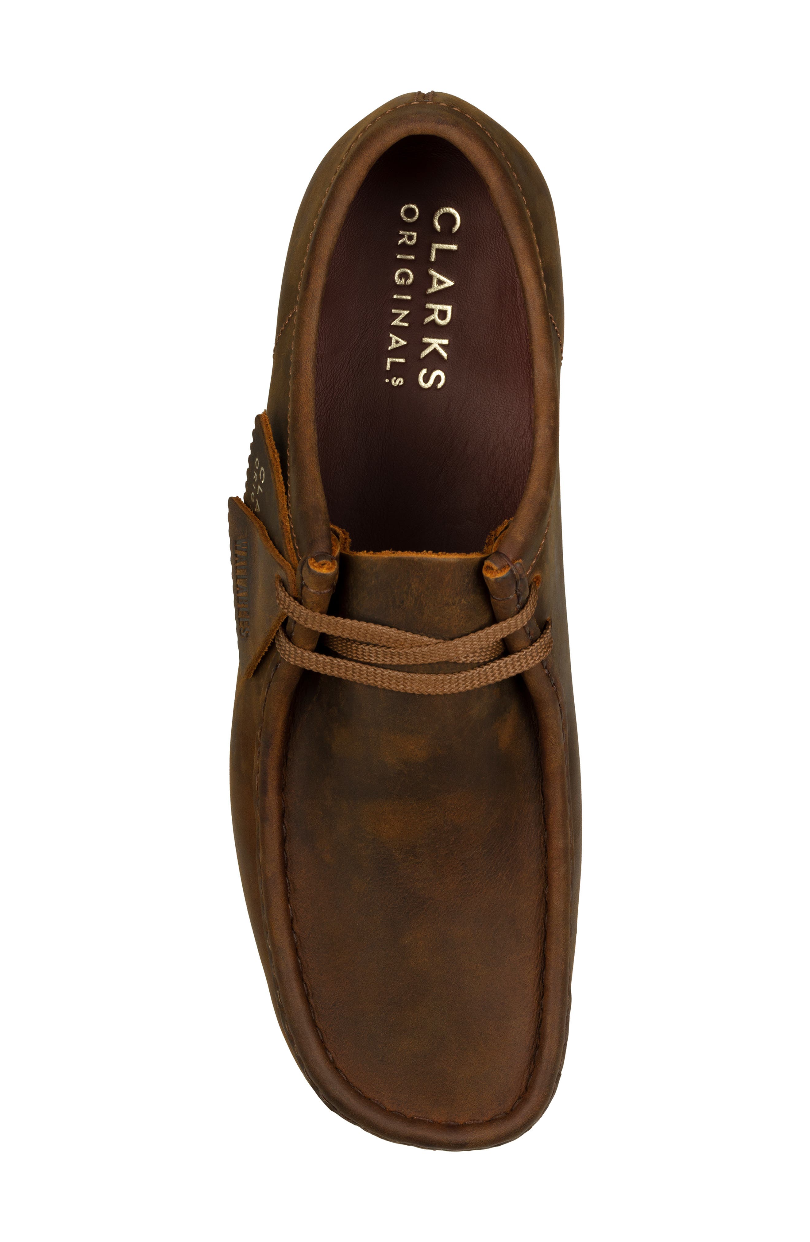 Wallabee Water Resistant Chukka Boot, Alternate, color, BEESWAX