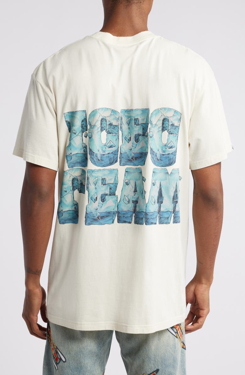 ICECREAM Ice Block Cotton Graphic T-Shirt, Alternate, color, Antique White