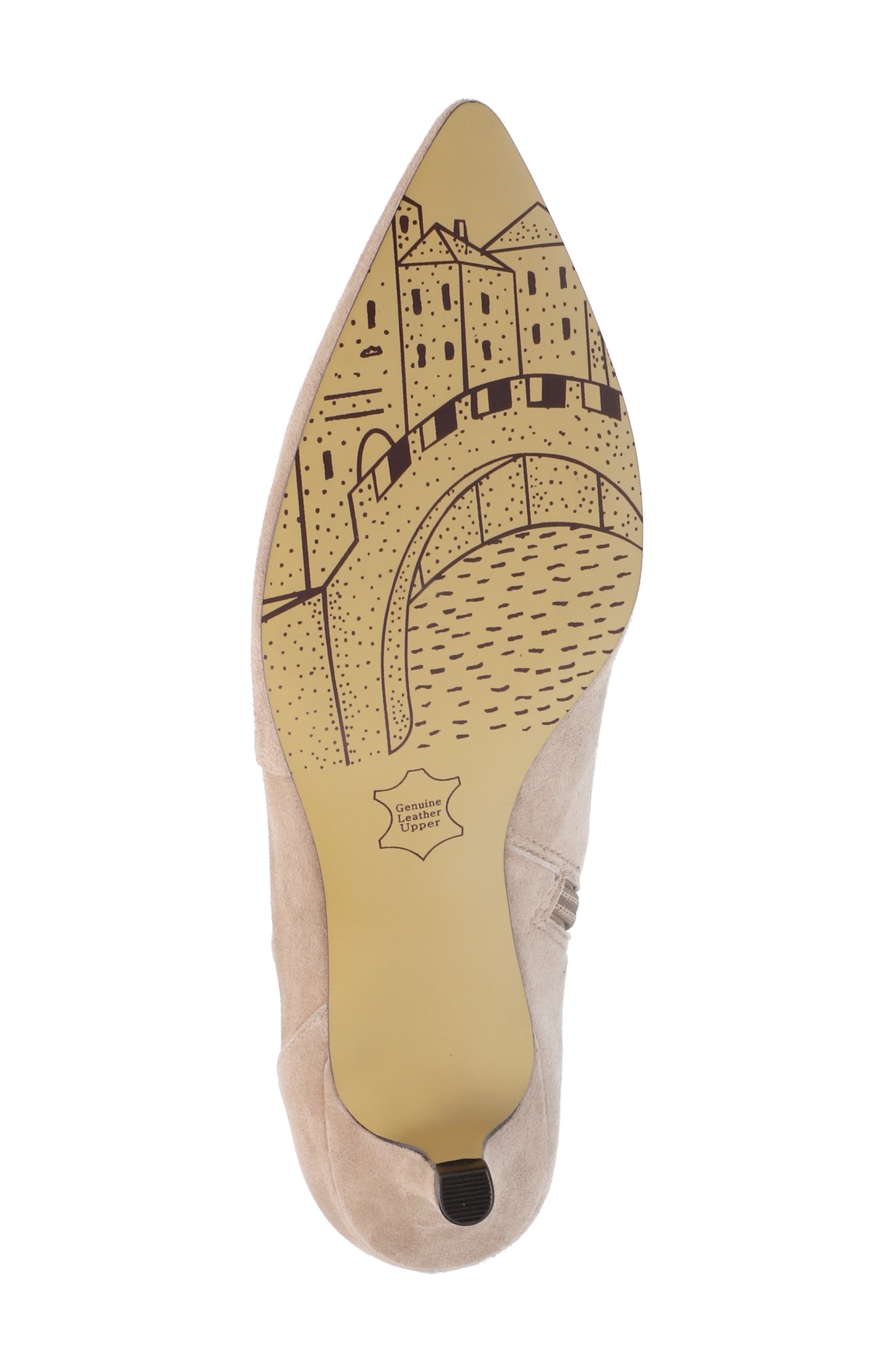 Bindi Bootie, Alternate, color, ALMOND SUEDE