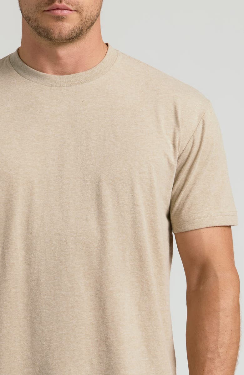 True Classic Classic Crewneck T-Shirt, Alternate, color, Heather Fennel