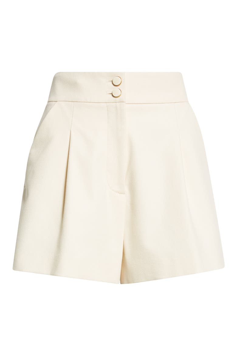 Devina High Waist Shorts, Alternate, color, ECRU