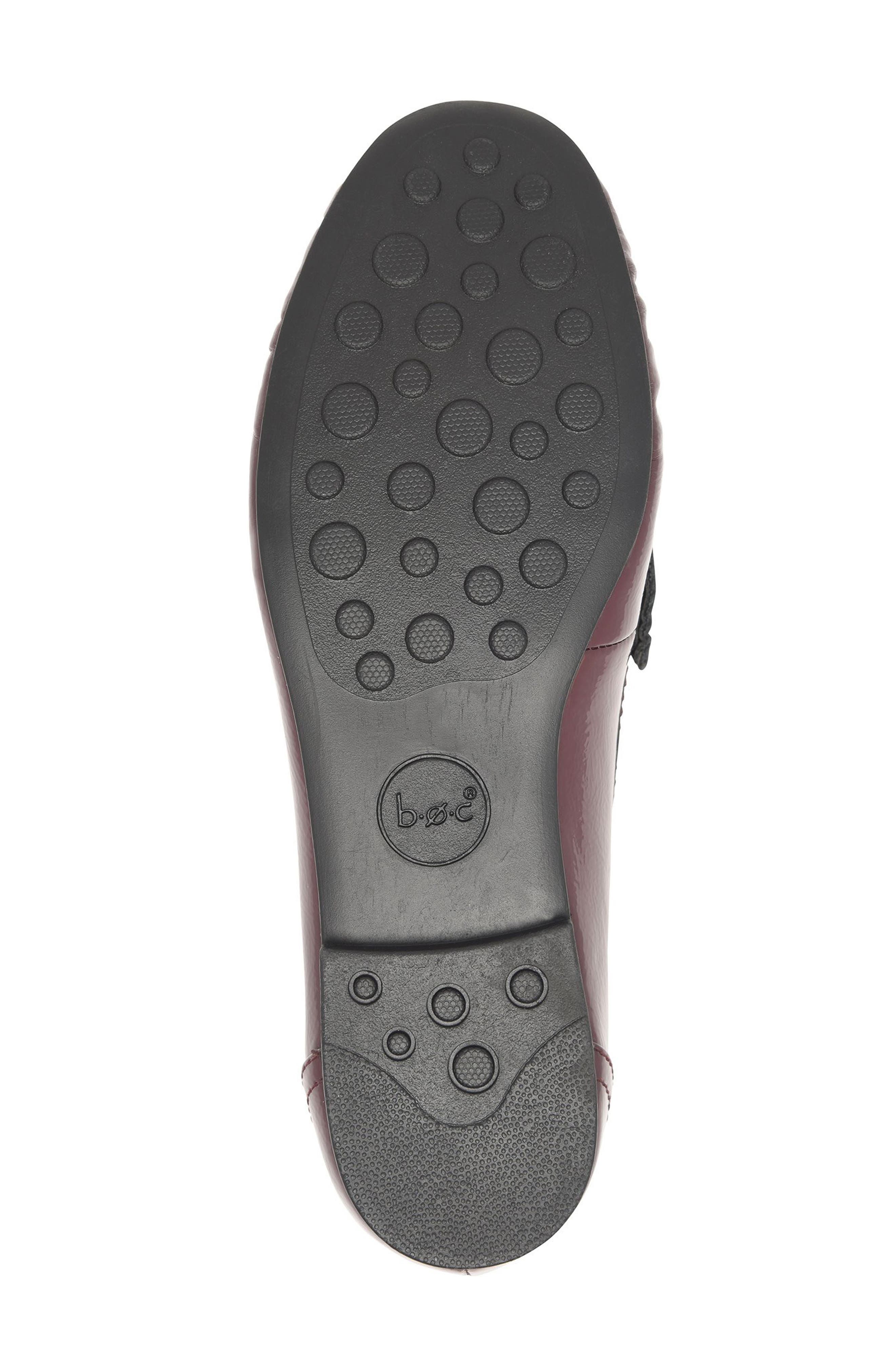 Lyra Penny Loafer, Alternate, color, BURGUNDY PATENT