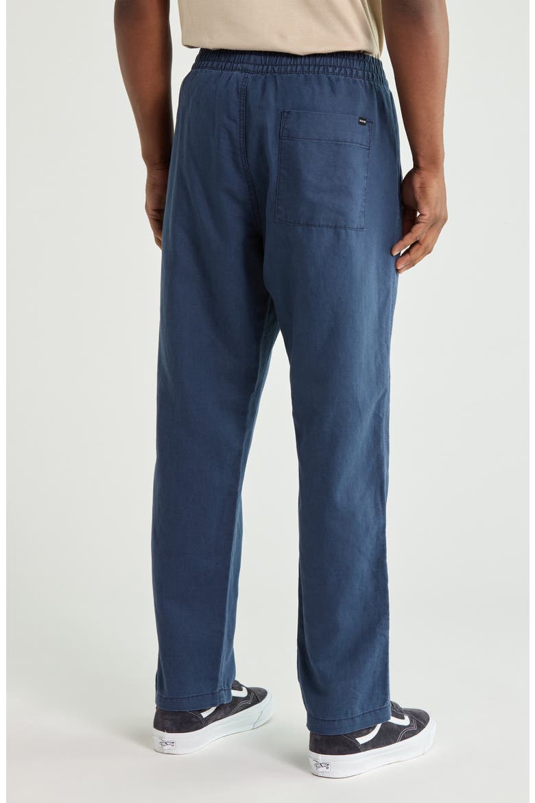 Pacifica Linen Blend Pull-On Pants, Alternate, color, DEEP BLUE