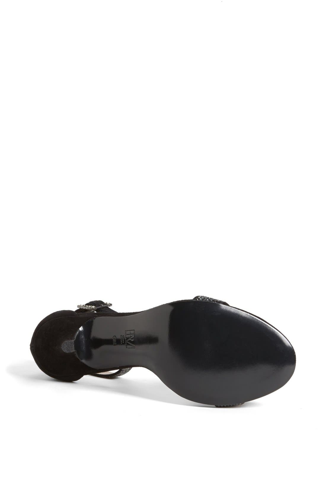Kacey Sandal, Alternate, color, BLACK
