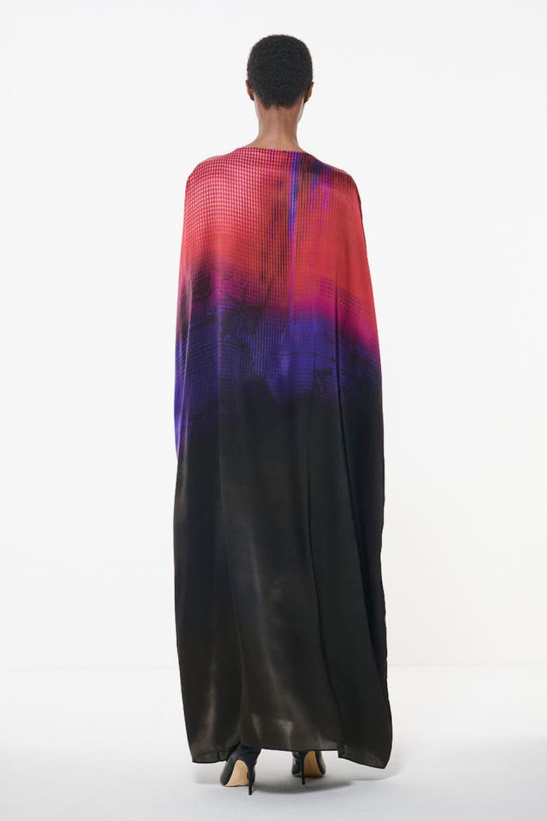 Gradient Printed Kaftan, Alternate, color, Multicolor