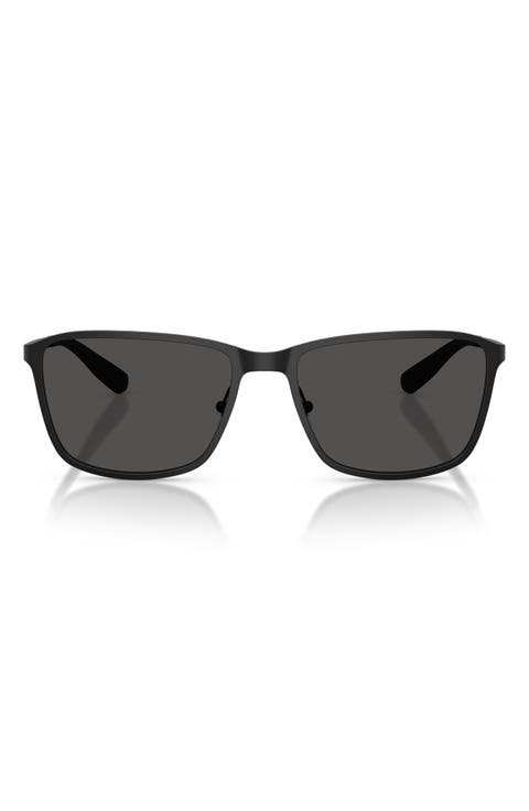 57mm Rectangular Sunglasses