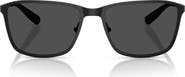 Brooks Brothers 57mm Rectangular Sunglasses