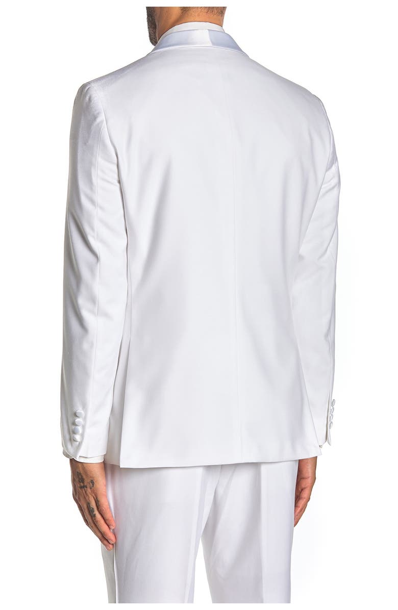 SAVILE ROW CO Slim Fit Coat, Alternate, color, White