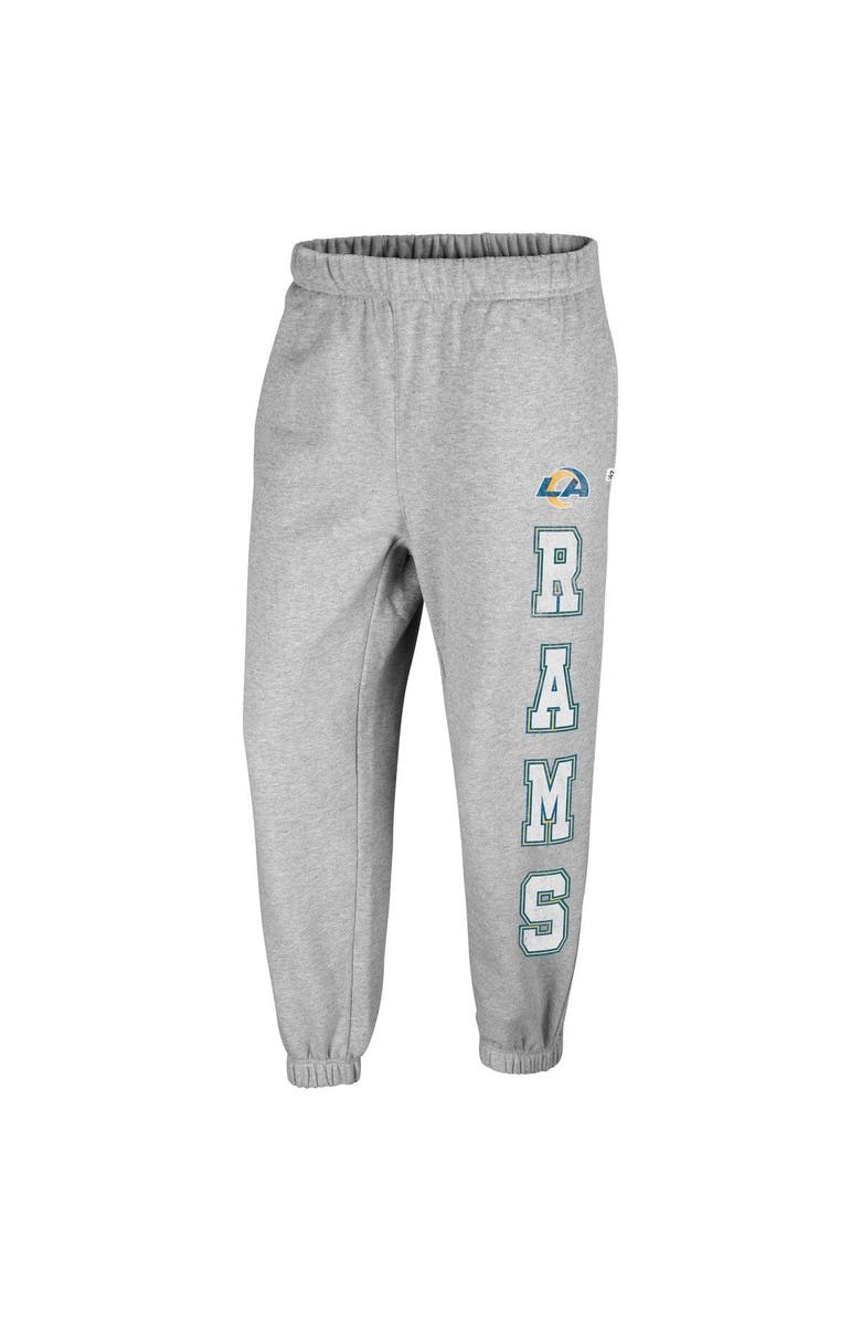'47 Women's '47 Gray Los Angeles Rams Double Pro Harper Jogger Sweatpants, Alternate, color, Heather Gray