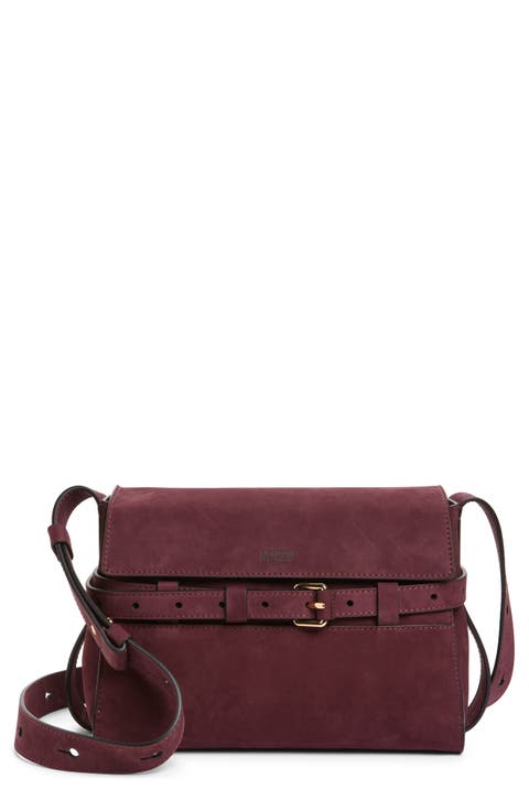 Tie Me Suede Shoulder Bag